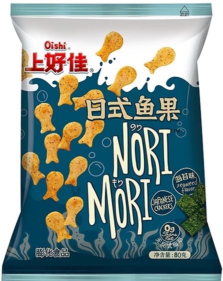 上好佳 日式鱼果【海苔味】50g